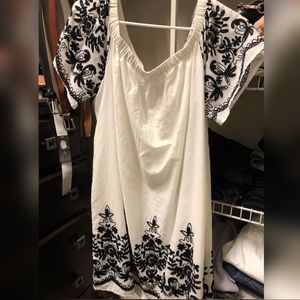 Off the shoulder dress